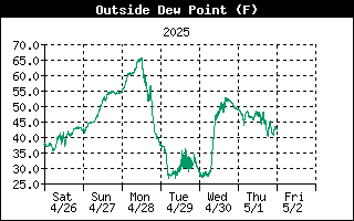 Outside Dewpoint History